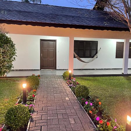Casa Melhor Localizada Em Pomerode Esterno foto