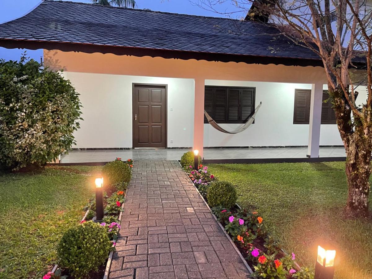 Casa Melhor Localizada Em Pomerode Esterno foto